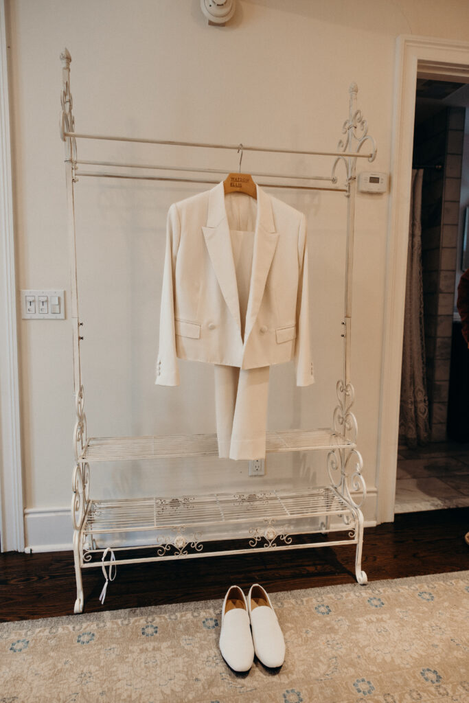 Bridal outfit at Mountainville Manor