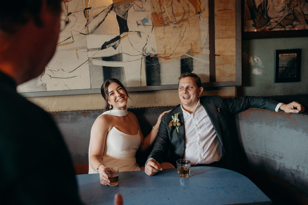 Red Hook elopement photoshoot by Brooklyn elopement photographer