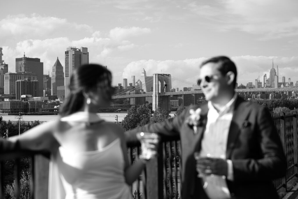 Red Hook elopement photoshoot by Brooklyn elopement photographer