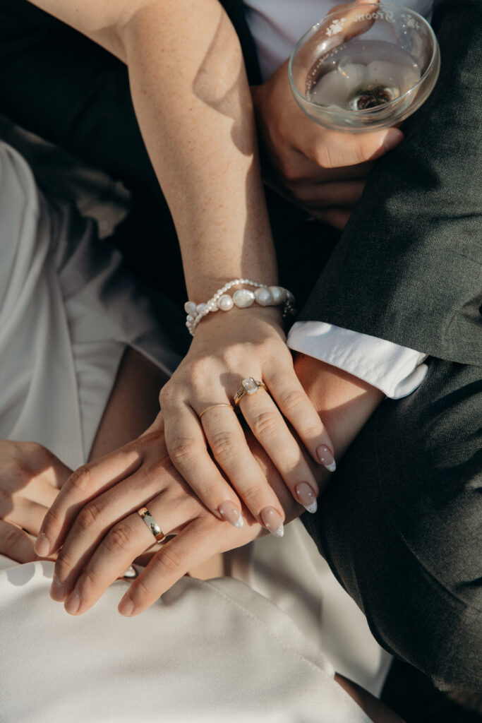 Red Hook elopement details by a Brooklyn elopement photographer