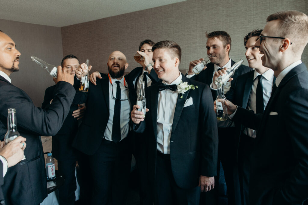 Wedding party at a Maritime Parc wedding