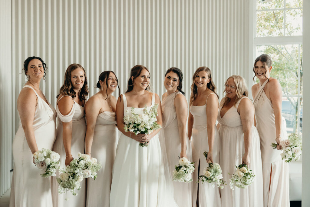 Wedding party at a Maritime Parc wedding