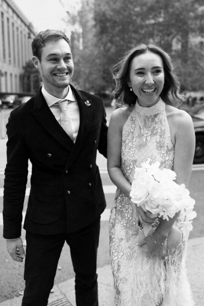 Nyc city hall elopement photoshoot by Brooklyn elopement photographer