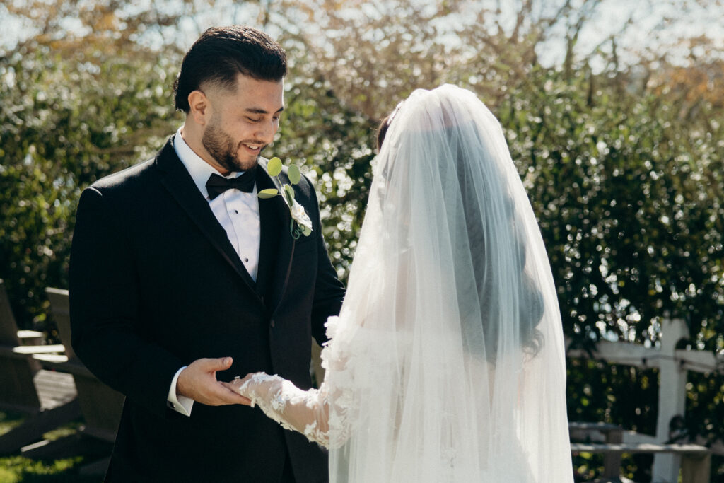 First look at Sea Cliff Manor by New York wedding photographer