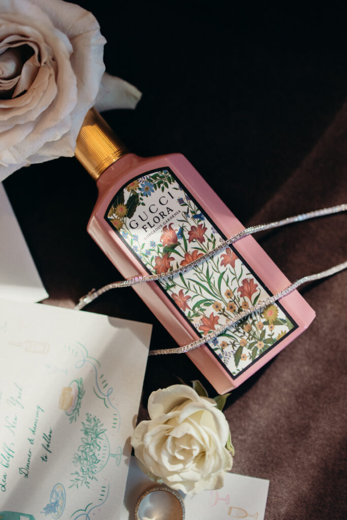 Bridal accessories at Sea Cliff Manor wedding