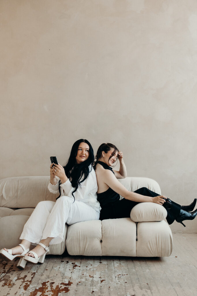 Wedding content creator branding by a Brooklyn branding photographer