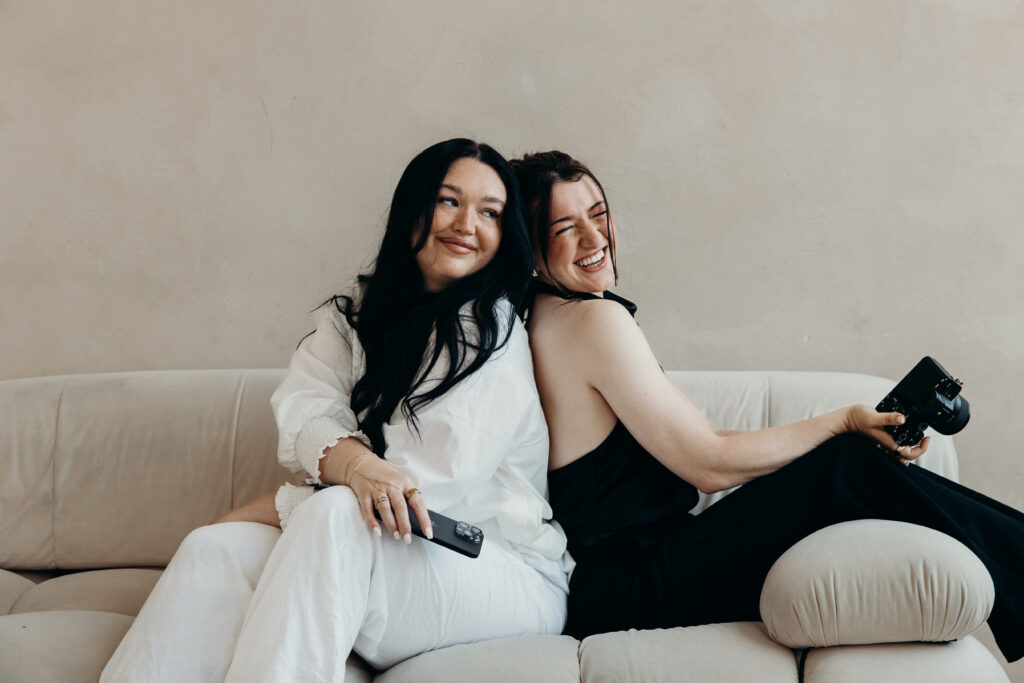 Wedding content creator branding by a Brooklyn branding photographer