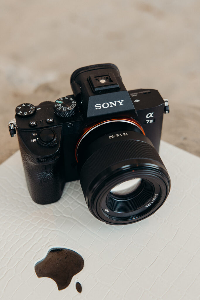 Wedding content creator branding by a Brooklyn branding photographer