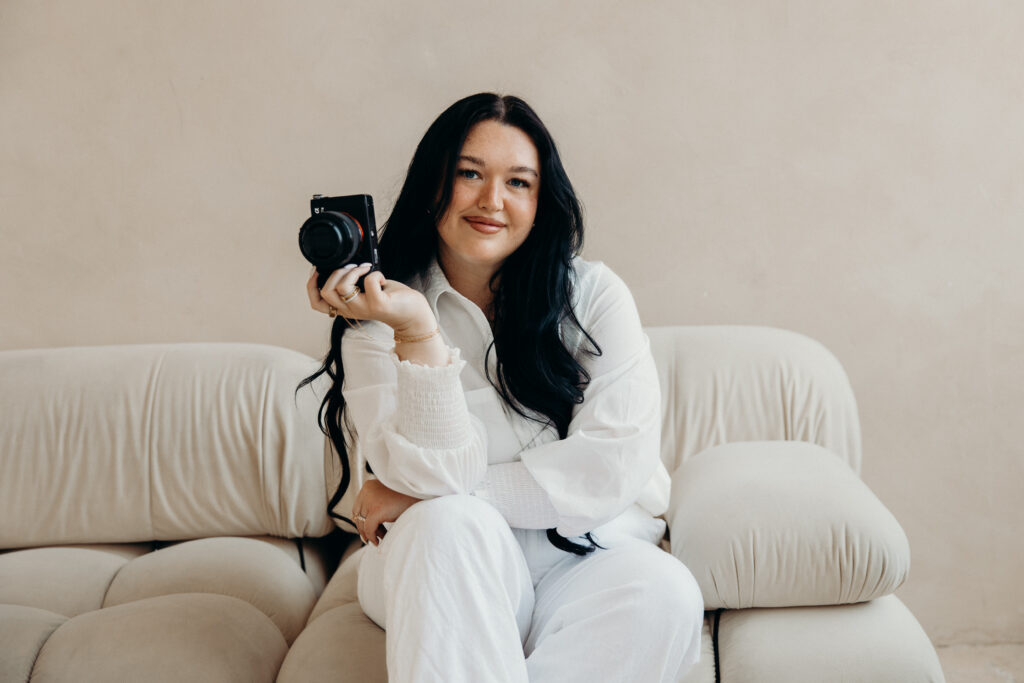 Wedding content creator branding by a Brooklyn branding photographer