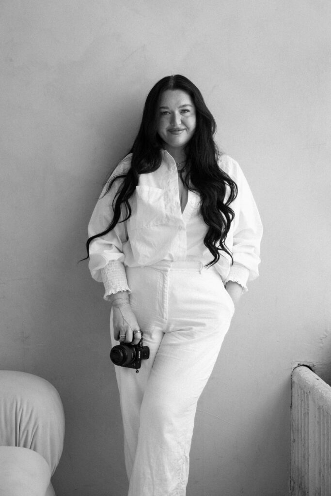 Wedding content creator branding by a Brooklyn branding photographer