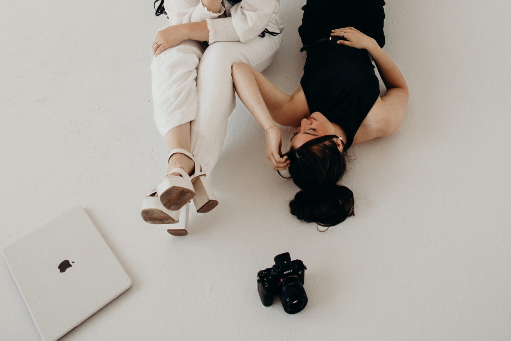 Wedding content creator branding by a Brooklyn branding photographer