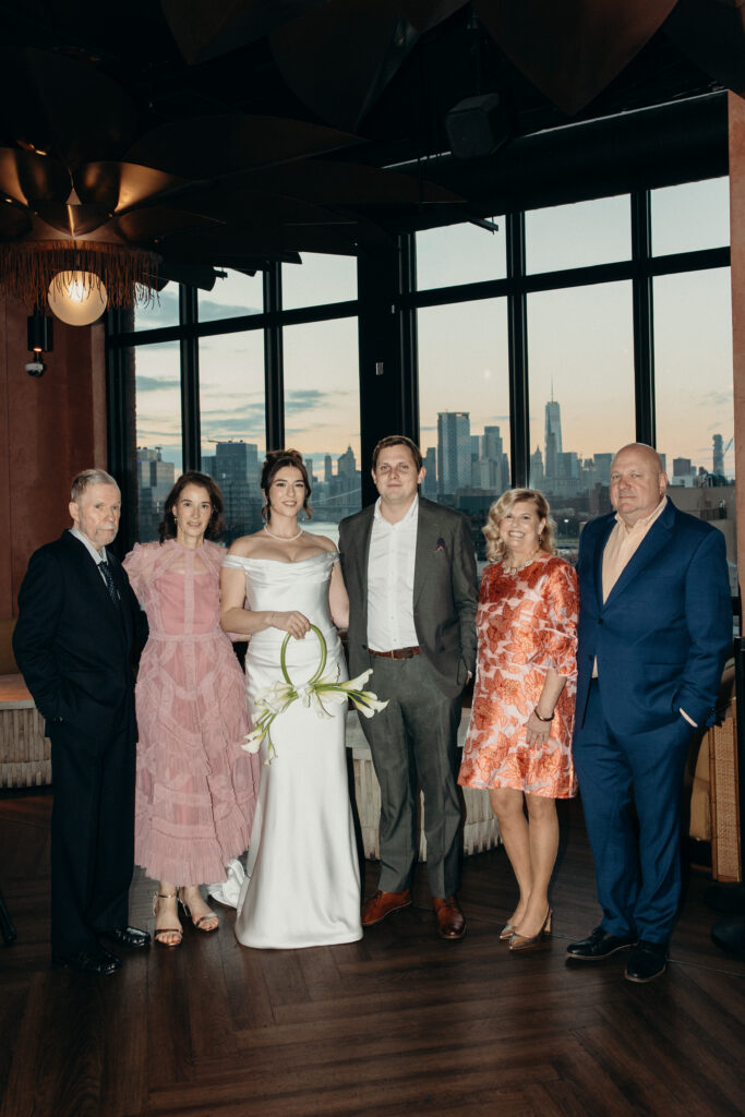 Family photoshoot by a Brooklyn elopement photographer at LilliStar