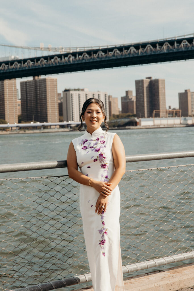 Bridal Portraits at Celestine DUMBO by a Brooklyn Wedding Photographer