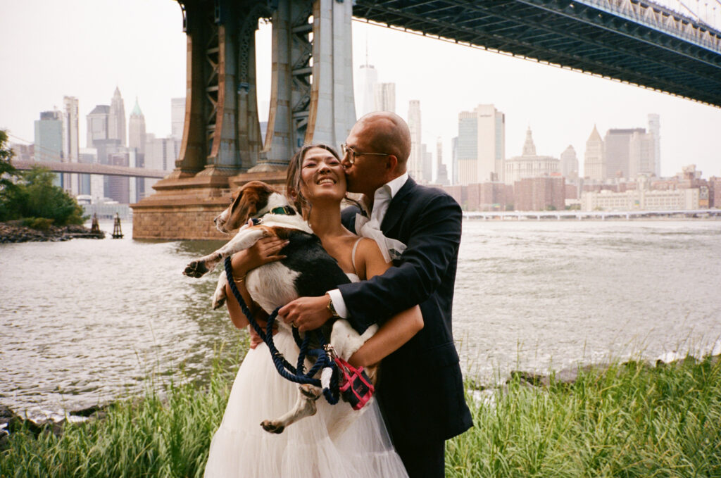 Wedding Couple Photos at Celestine DUMBO by a Brooklyn Wedding Photographer