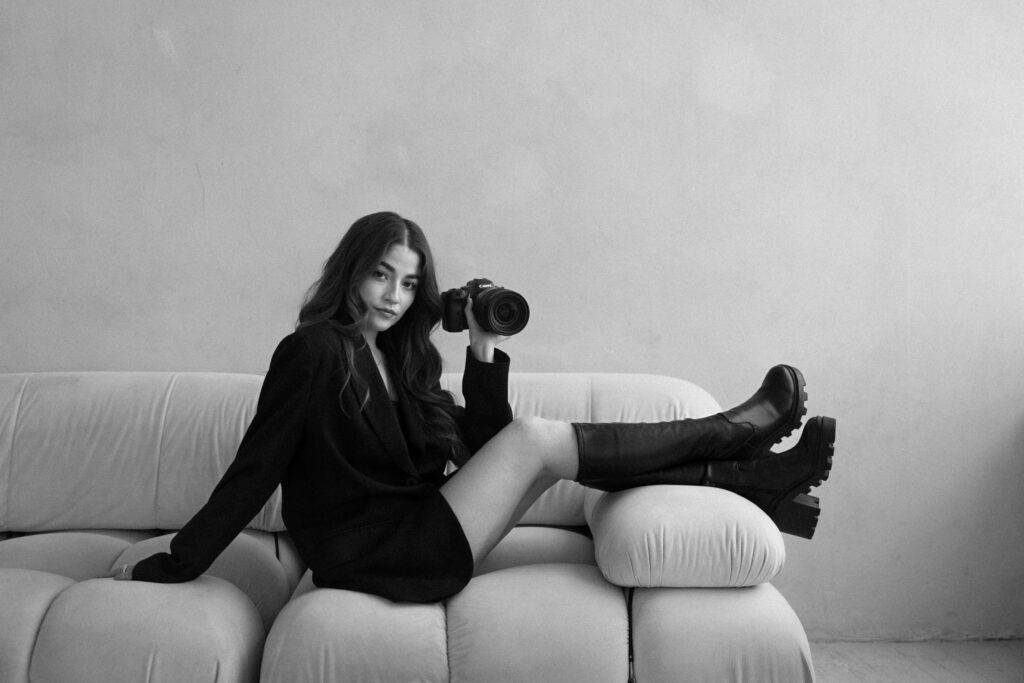 Photographer branding photos by a Brooklyn Branding Photographer