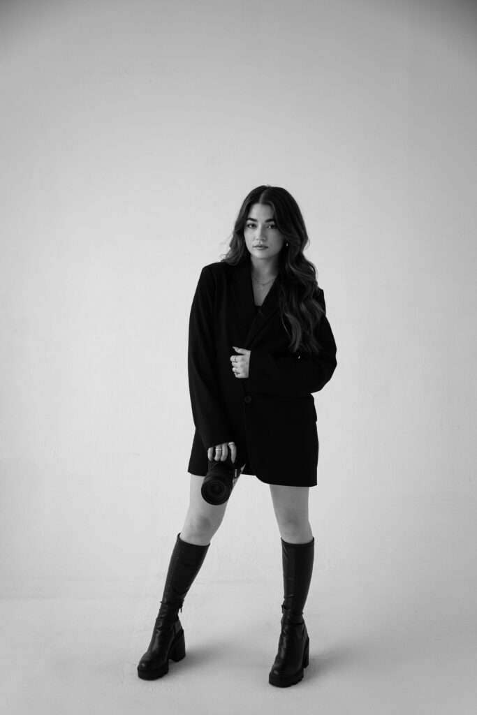 Photographer branding photos by a Brooklyn Branding Photographer