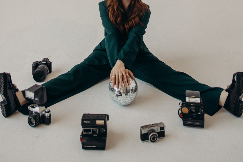 Photographer branding photos by a Brooklyn Branding Photographer