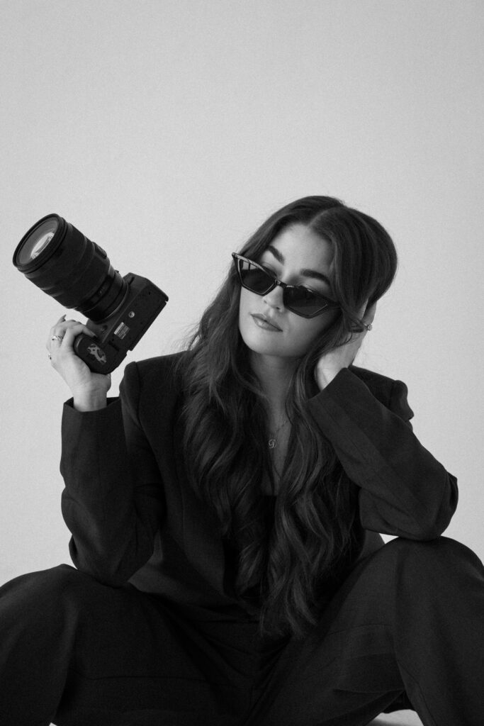 Photographer branding photos by a Brooklyn Branding Photographer