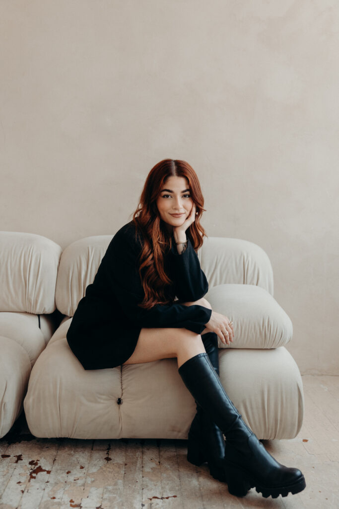 Photographer branding photos by a Brooklyn Branding Photographer