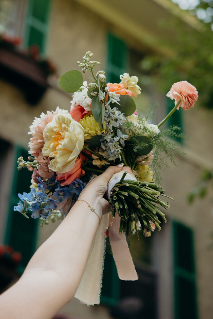 Wedding bouquet at Arrow Park in New York