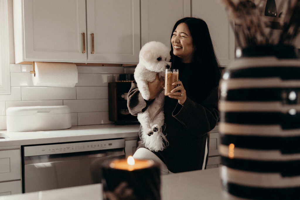 Candle brand photoshoot by a New Jersey branding photographer