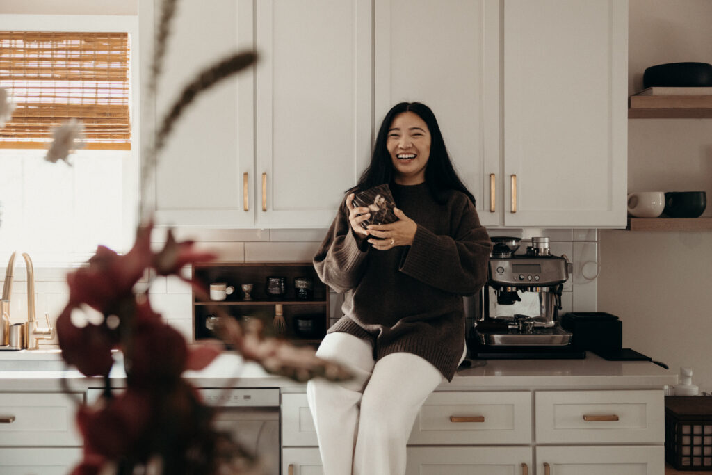 Candle brand photoshoot by a New Jersey branding photographer