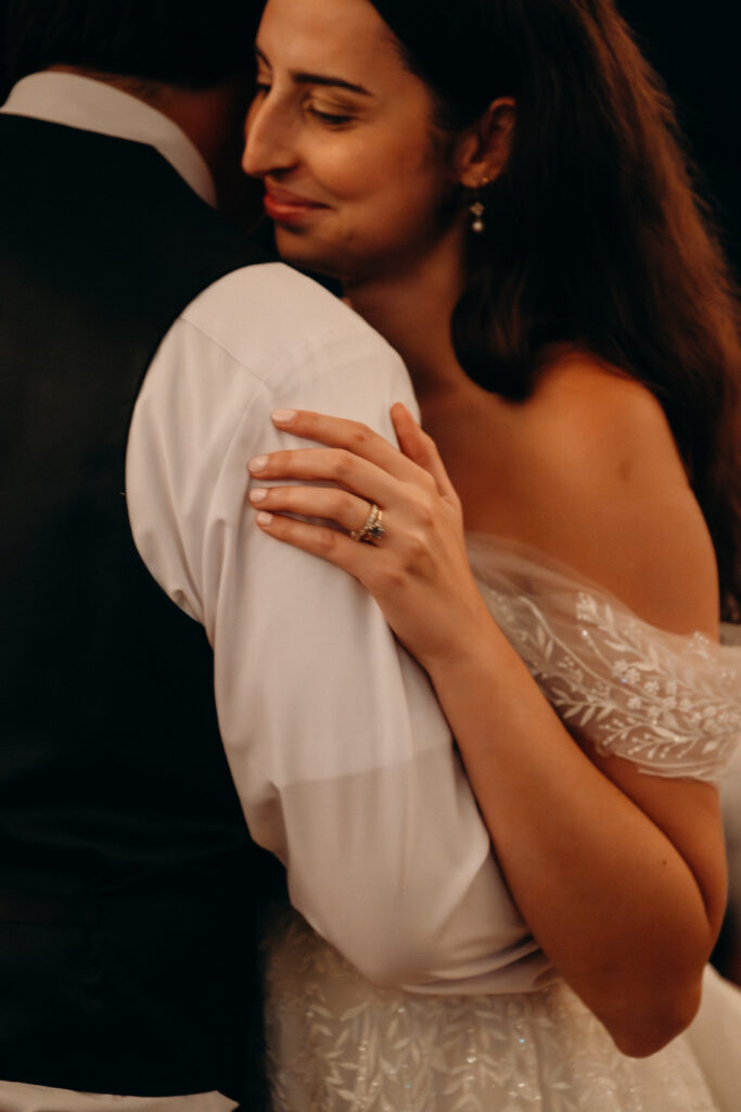 First dance at The Willows wedding reception