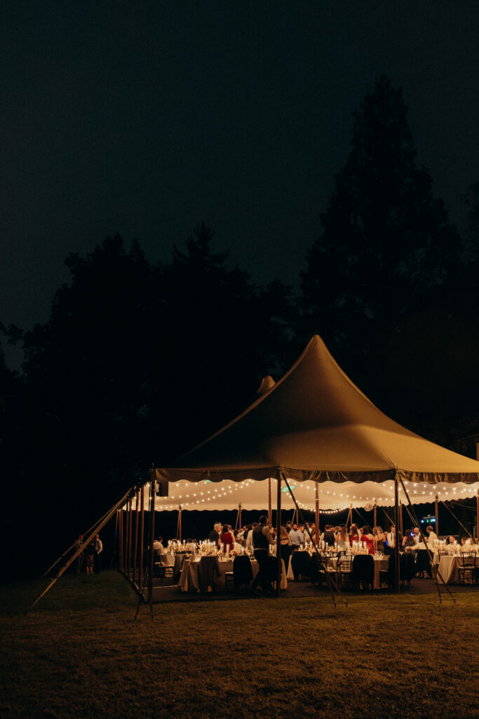 Wedding reception at The Willows