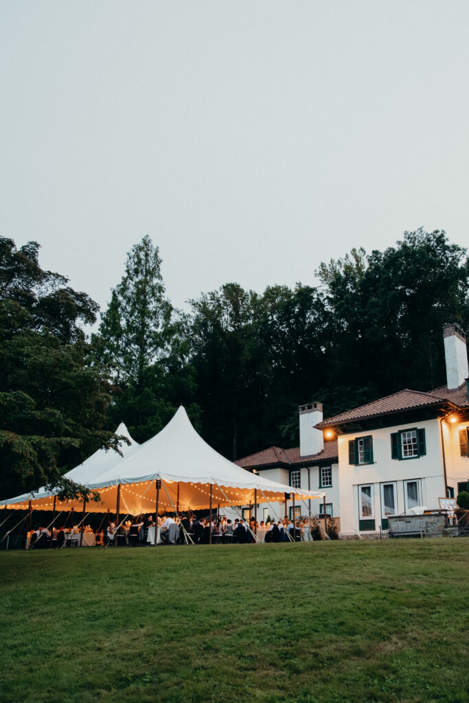 Wedding reception at The Willows