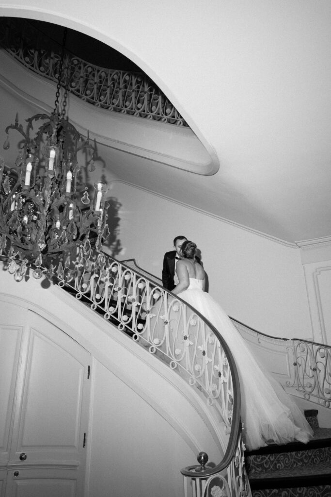 Wedding couple portraits at Tarrytown House Estate by a New York wedding photographer