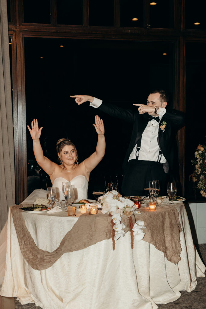 Wedding reception seating at Tarrytown House Estate in New York
