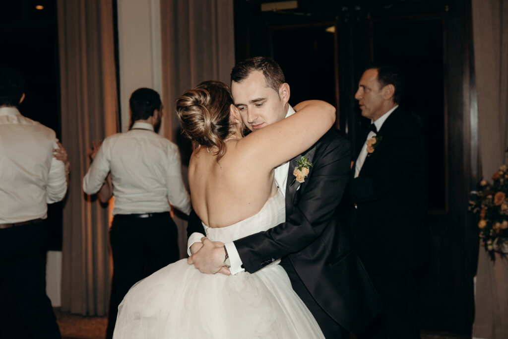 First dance at Tarrytown House Estate in New York