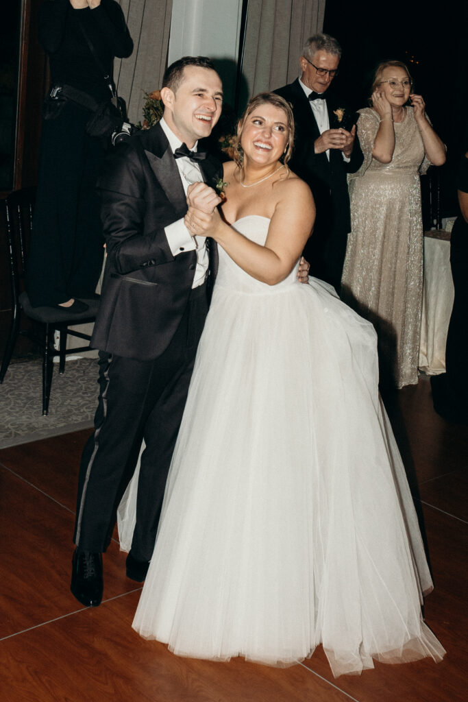 First dance at Tarrytown House Estate in New York