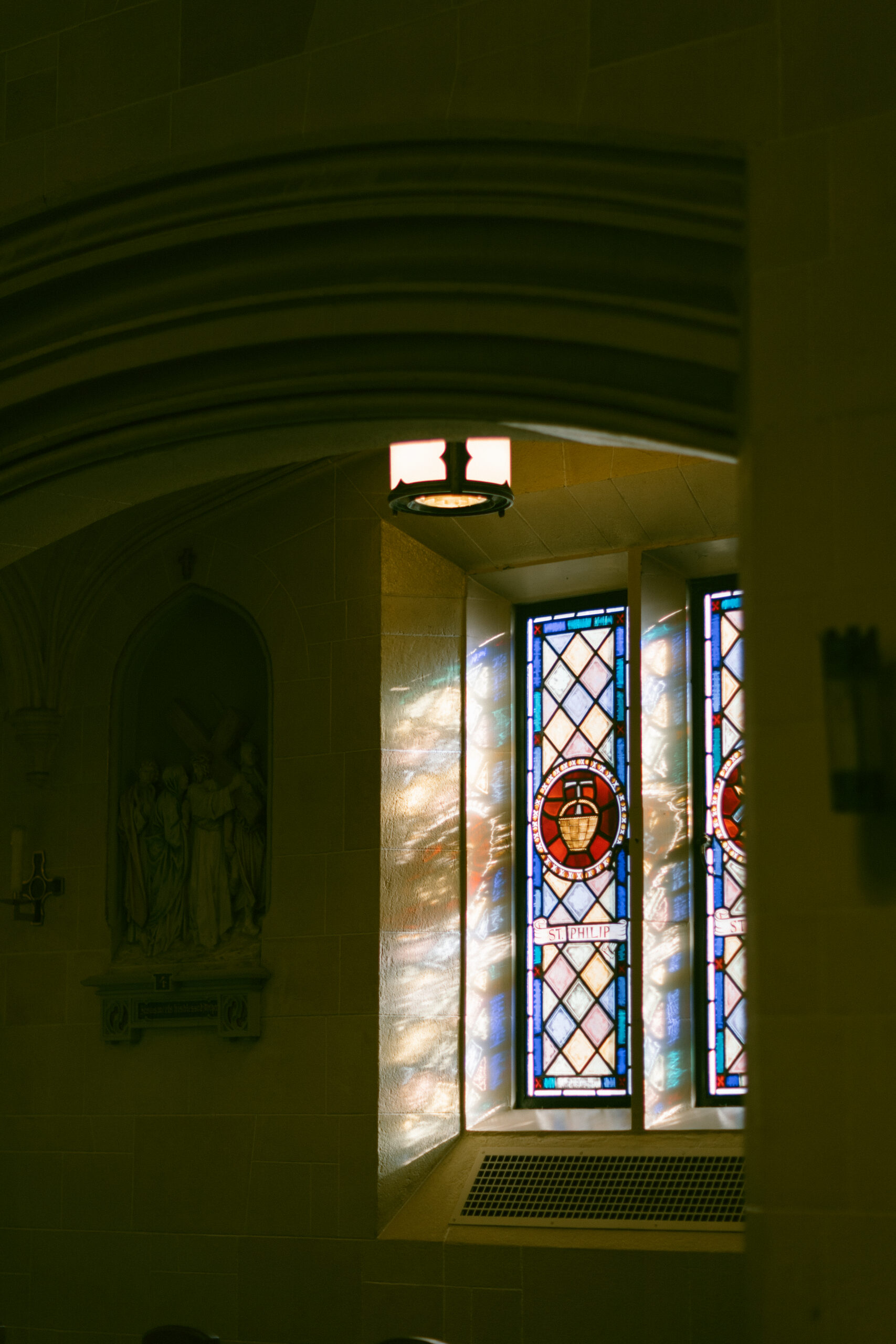 Church wedding details in New York by a New York wedding photographer