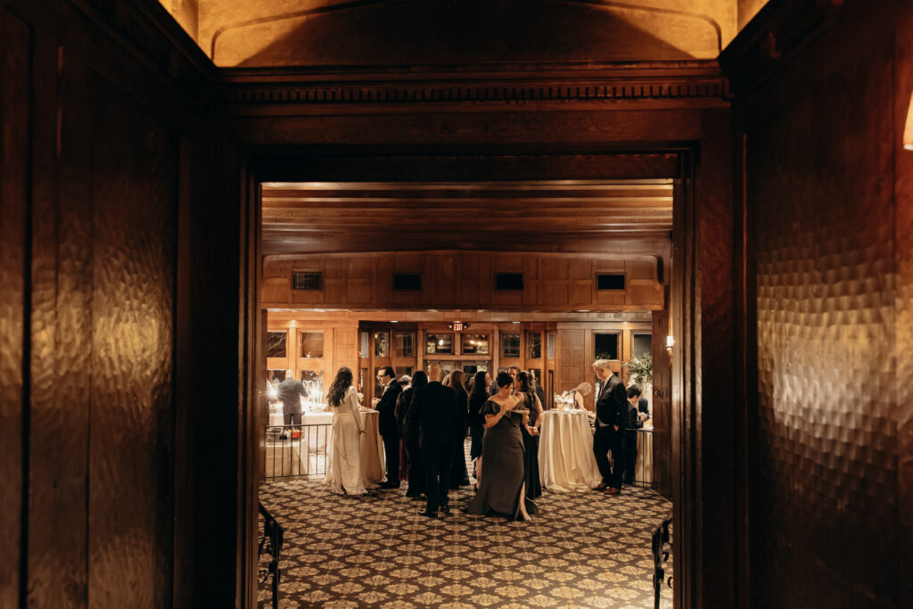 Wedding reception at Le Chateau New York 