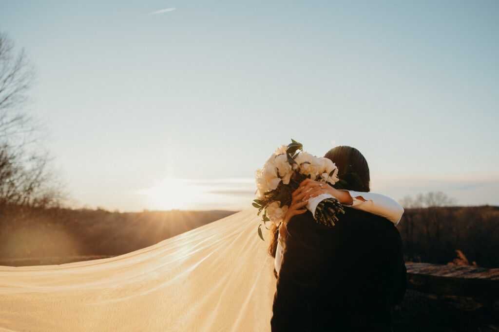 Wedding couple photos at Le Chateau New York by a New York wedding photographer