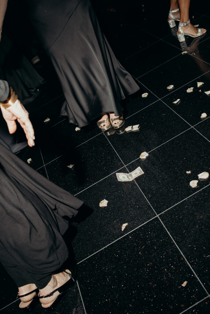 Money dance at Le Chateau New York