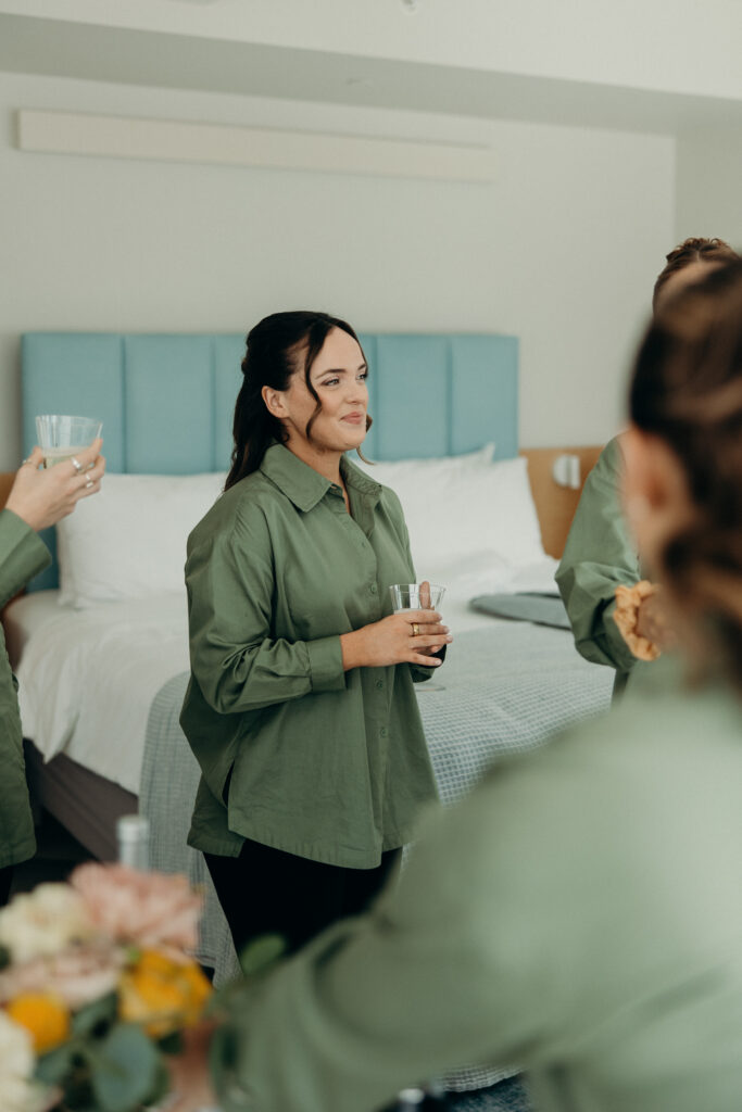 Bridal party at The Asbury Hotel in NJ