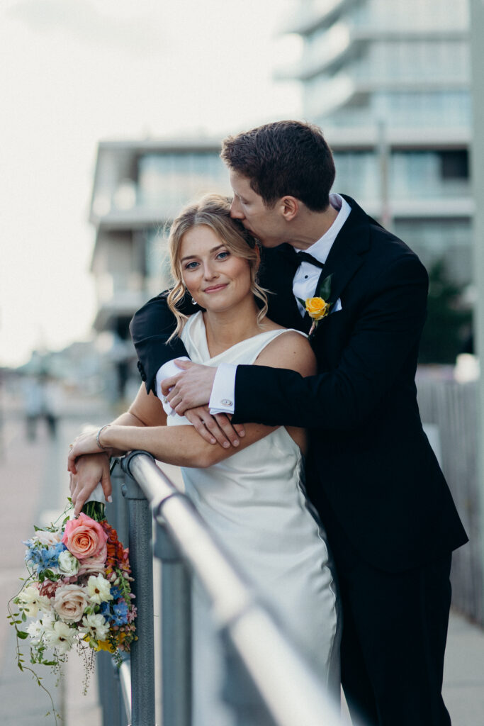 Wedding couple portraits at The Asbury Hotel by a New Jersey wedding photographer