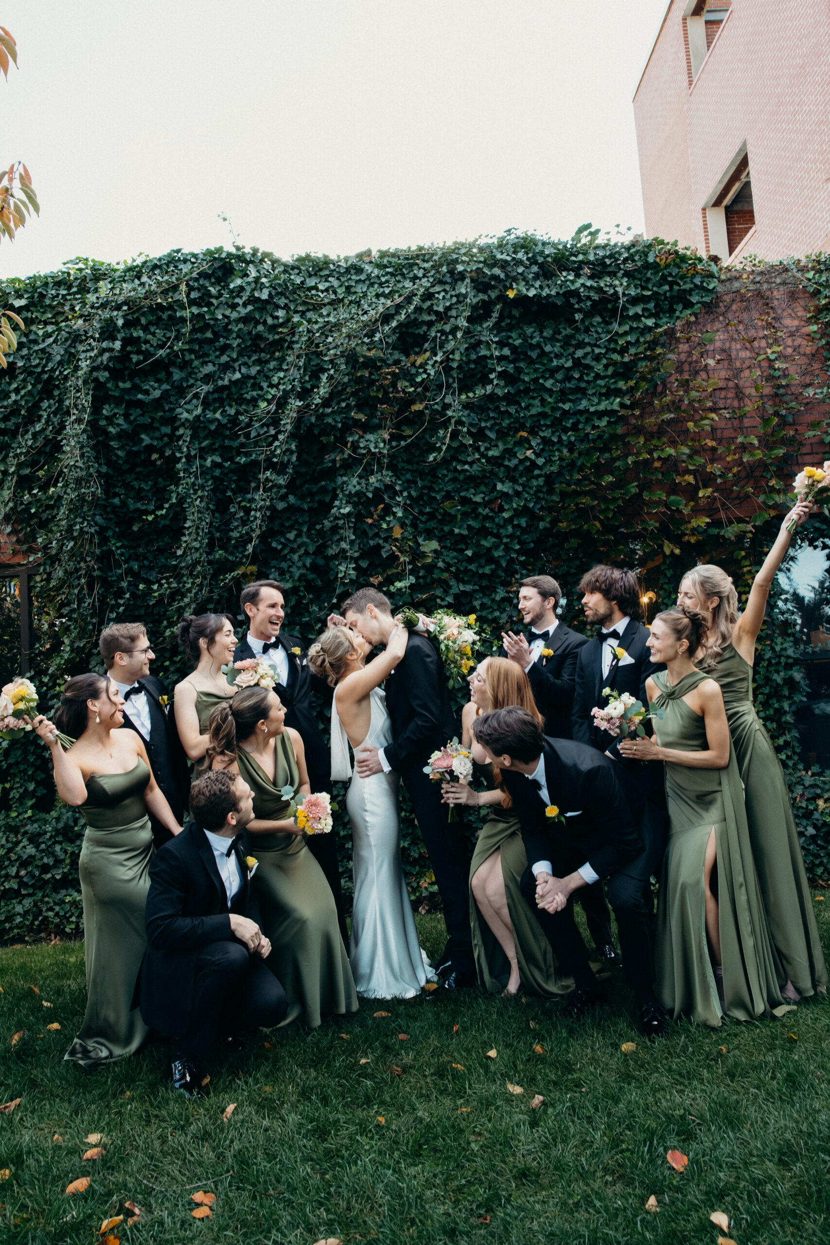 Wedding party at The Asbury Hotel