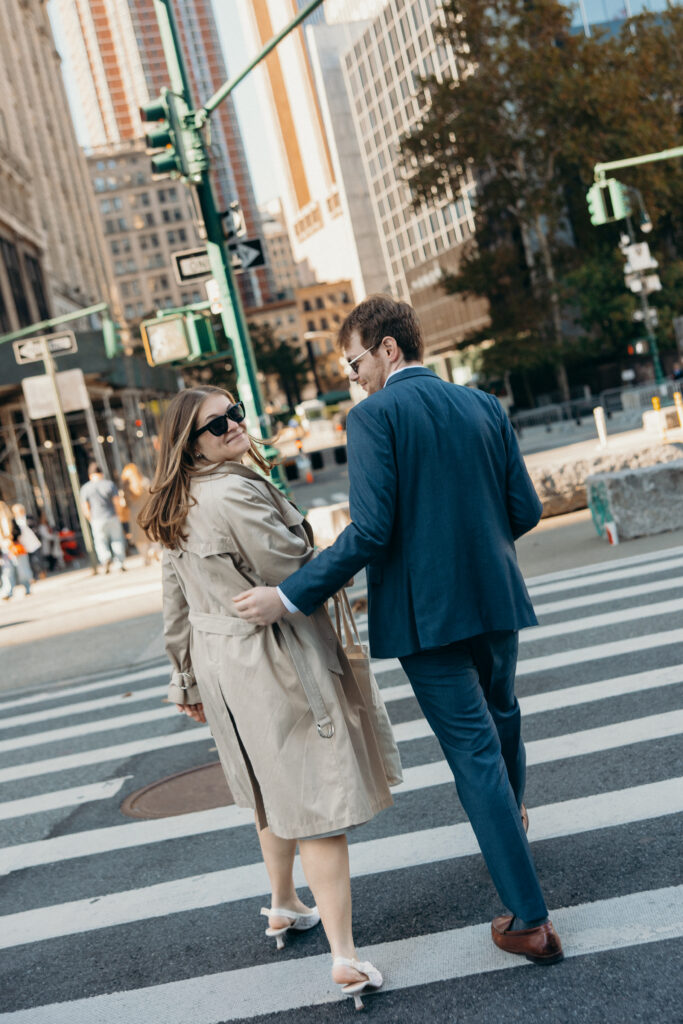 NYC photoshoot by a Brooklyn elopement photographer
