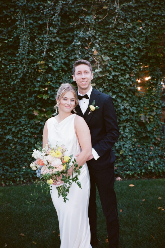 Wedding couple portraits at The Asbury Hotel by a New Jersey wedding photographer