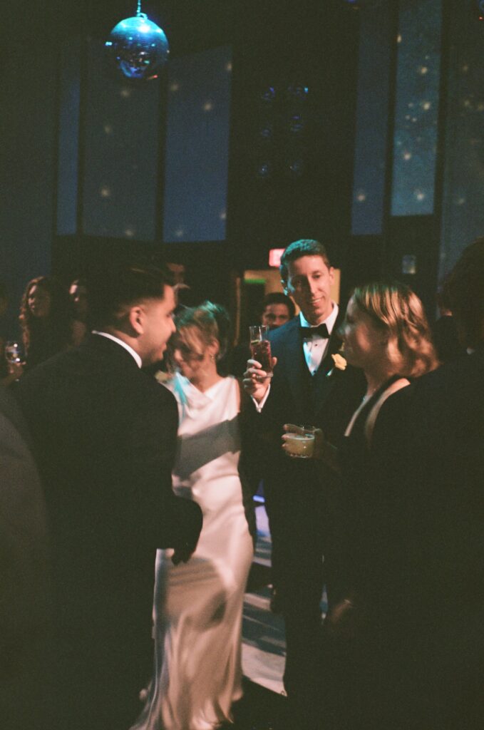 People partying at The Asbury Hotel wedding reception in New Jersey