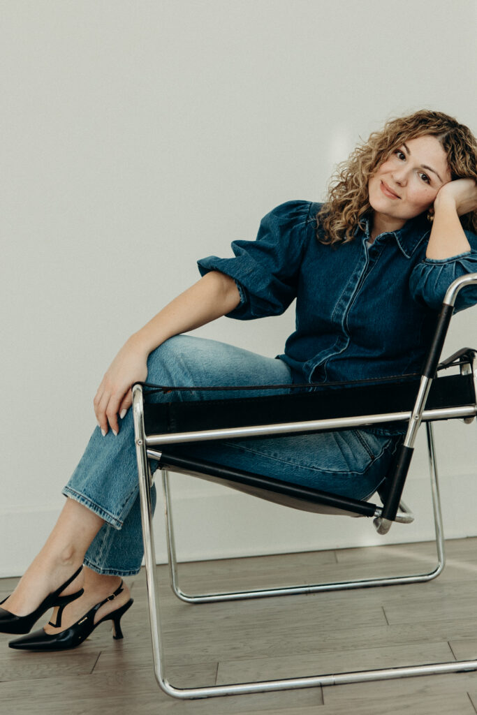 Florist branding photoshoot by a Jersey City branding photographer