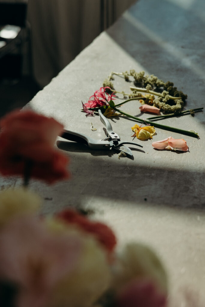 Florist branding photoshoot by a Jersey City branding photographer