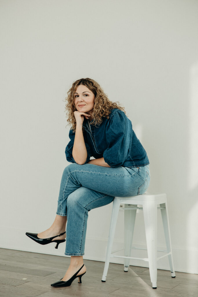 Florist branding photoshoot by a Jersey City branding photographer