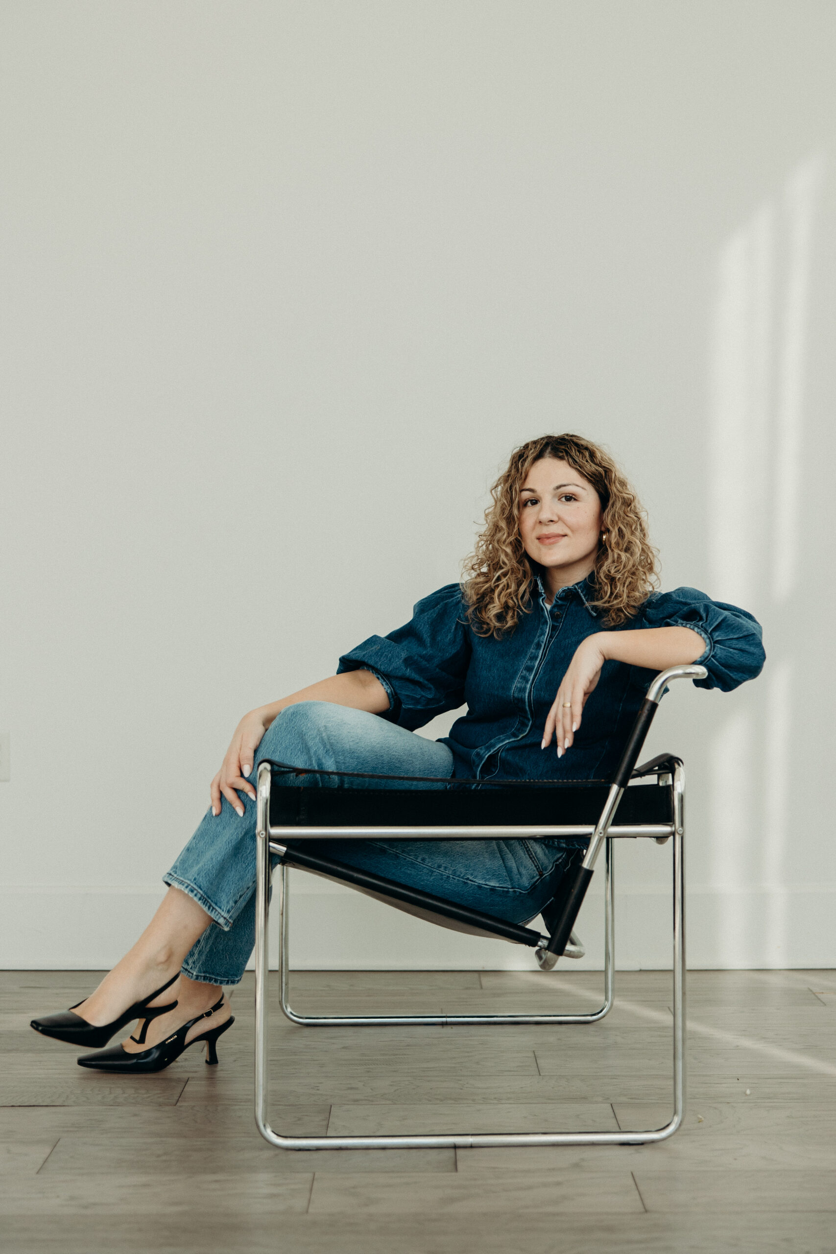 Florist branding photoshoot by a Jersey City branding photographer