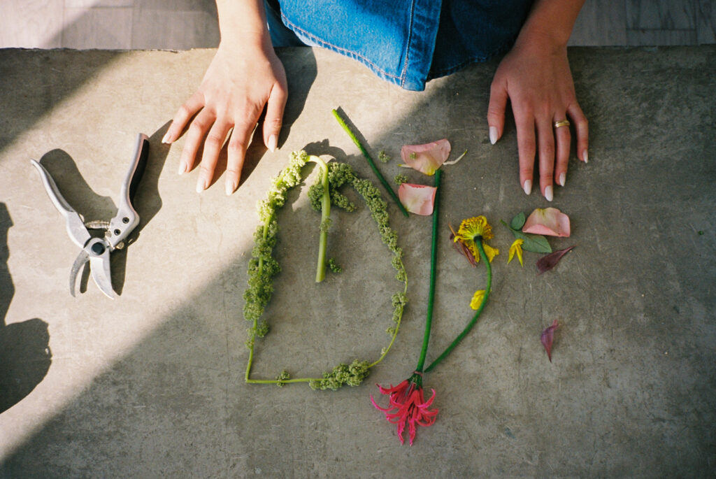 Florist branding photoshoot by a Jersey City branding photographer
