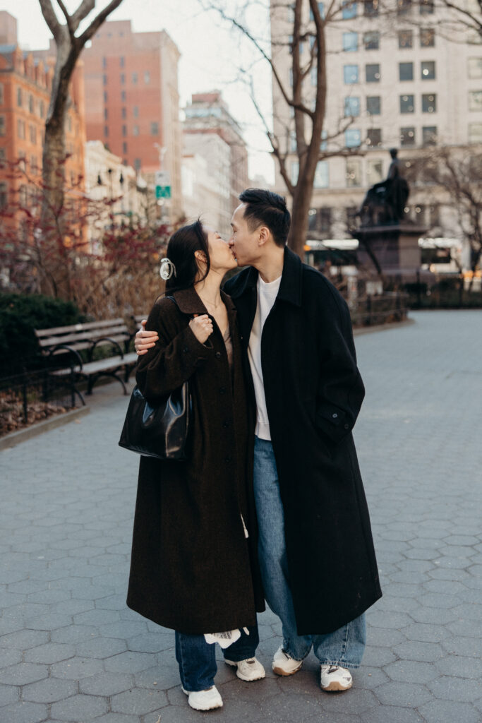 Manhattan Engagement Session by a NYC Engagement Photographer