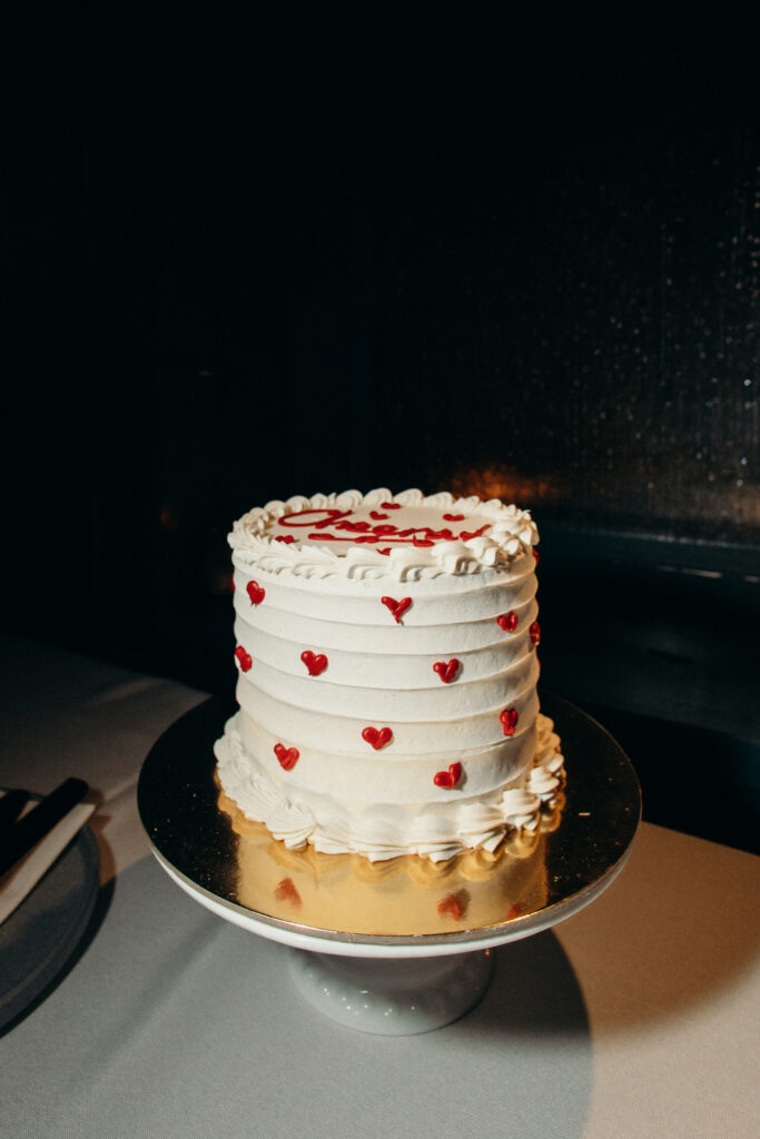 Cake cutting at Madeline’s, Brooklyn